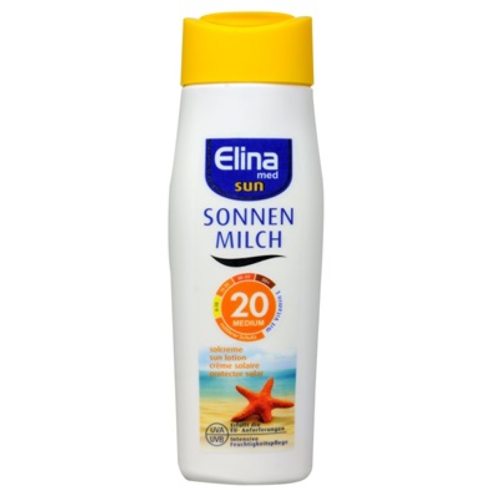 Elina Med Sun Milk 200ml SPF20